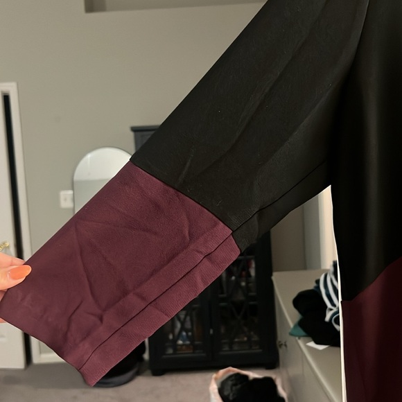 F21 tunic style dress with pockets color block - Picture 3 of 4